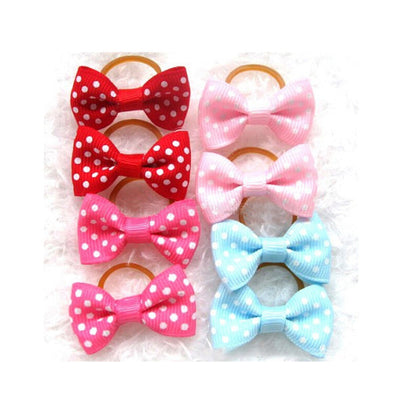 Double-Layer Pet Hair Bows-3