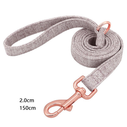 Engraved Adjustable Non-Woven Dog Collar-4