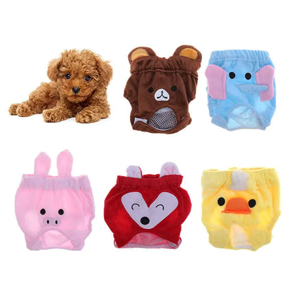 Reusable Cotton Dog Diapers Belly Band for Pets