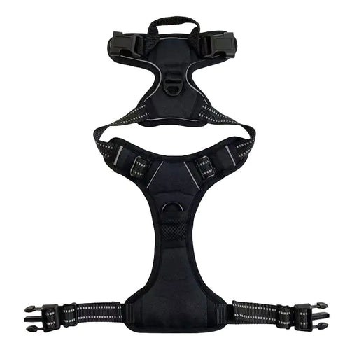 Reflective Nylon Chest and Back Harness for Dogs