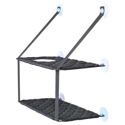 Window-Mounted Cat Hammock with Suction Cups (Single/Double)